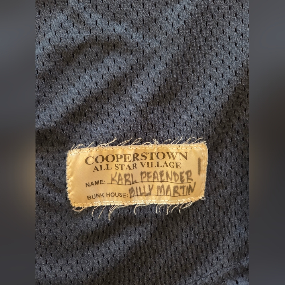 Cooperstown All Star village Blue Jersey #11 Adult Small Preowned jersey - Picture 8 of 13